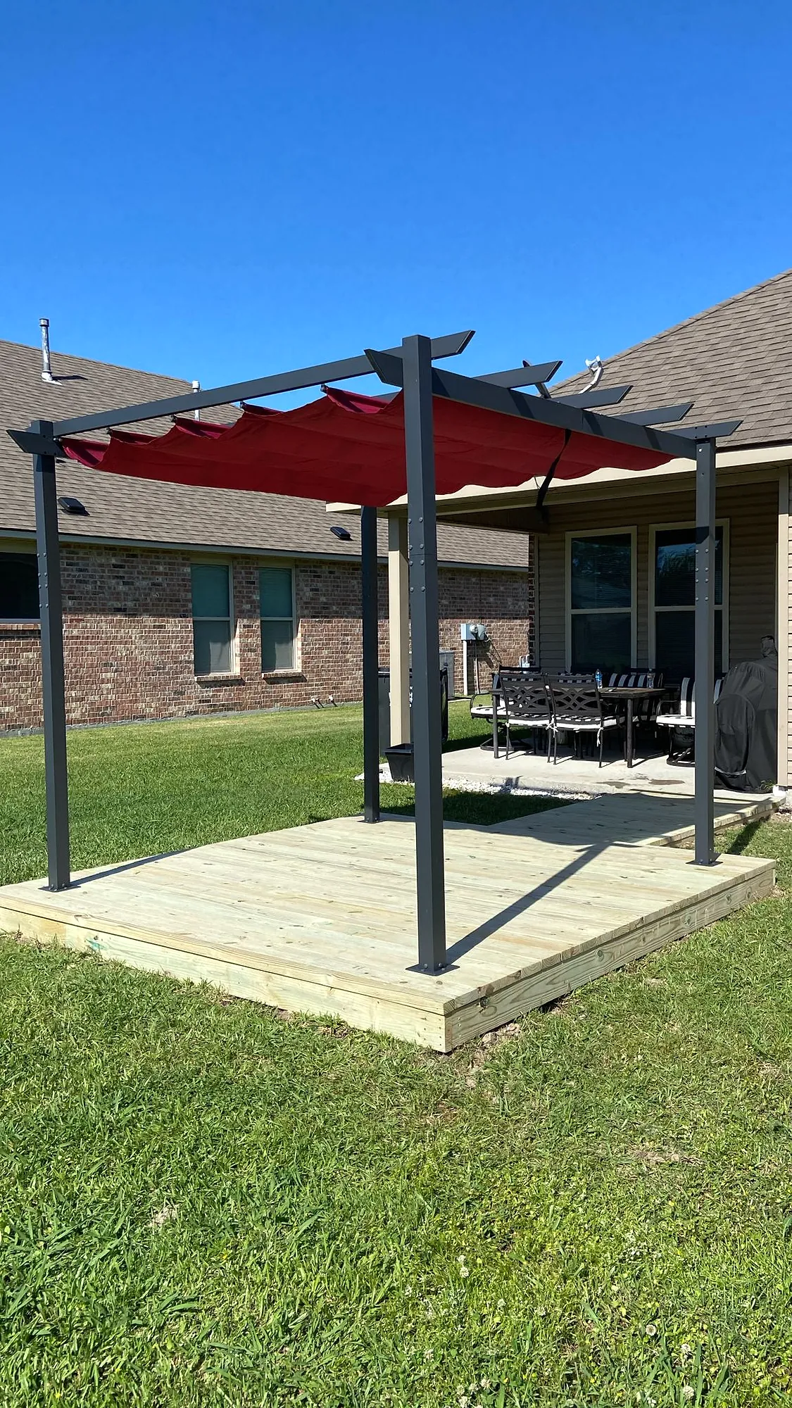 Pergola deck