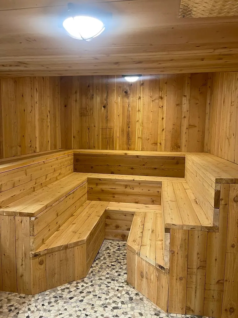 Cedar sauna