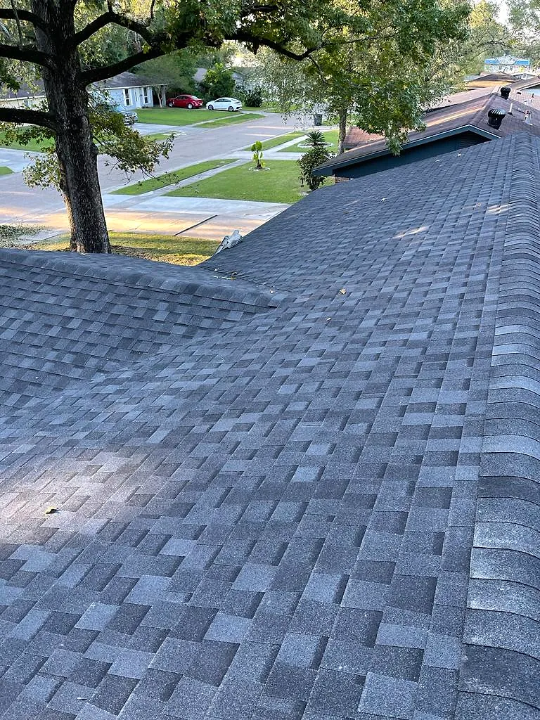 New shingle roof